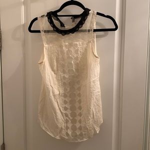 Anthropologie sleeveless top
